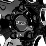 4WP Product Sseries On 5.5 Center Cap; Gloss Black New. Price: $14.72.