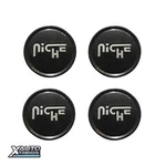 4 X Niche Wheel Center Cap Gloss Black W/silver Logo 1003-22GBS New. Price: $83.96.