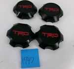 Toyota Center Hubcaps 4RUNNER Trd Tacoma 17" Wheel Oem PTR20-35111-XX Red Used. Price: $56.95.