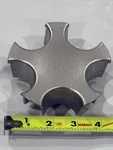 One 1993-97 Chrysler Sebring Silver Hubcap Center Oem 4626796/6492 Used. Price: $11.95.