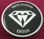 White Diamond Edition Wheels Black / Chrome Custom Center Cap # CK001 (1) Used. Price: $29.95.