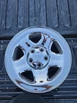 1993 - 2016 Jeep Cherokee / Wrangler Oem 15" Chrome Steel Wheel 52059582AA & Cap Used. Price: $105.78.