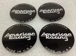 4 American Racing Wheel Rim Center Cap Flat Emblem Logo Sticker Decal 1/2 Dia New. Price: $29.97.