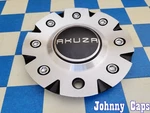Akuza Wheels # EMR0843-CAR-AL. Blk & Silver Metal Center Cap 69 (qty. 1) Used. Price: $38.24.