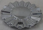 Velocity Wheels Chrome Custom Center Caps # CSVW10-2P / SJ1211-06 Used. Price: $69.95.