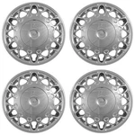 4 15" Bolt On Chrome Full Wheel Covers Caps Center Hubs For Century New. Price: $81.00.