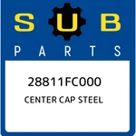 Subaru Center Cap Steel 28811FC000, New Genuine Oem Part. Price: $15.88.