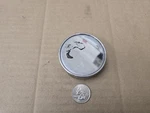 Velocity Aftermarket Wheel Rim Chrome 2.5" Center Cap Hub Dust Cover CC422-2P Used. Price: $19.99.