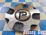 Pinnacle Wheels # N10331L160-AL Metal Gray & Silver Center Cap 51 (qty. 1) Used. Price: $49.31.