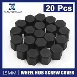 20PCS 15MM Rubber Car Wheel Tire Tyre Nut Screw Cover Cap Hub Protector Black New. Price: $23.99.