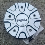 Pinnacle Custom Wheel Center Chrome, Part Number P72-18-CAP, LG1210-19 02 Used. Price: $39.95.