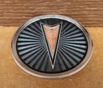 Pontiac 1983-87 Bonneville Parisiene Single Oem Wheel Rim Center Cap E-801216-5 Used. Price: $20.00.