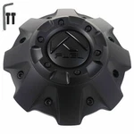 Fuel Matte Black With Gloss Emblem Wheel Center Cap # 1001-63MBGB New. Price: $37.00.