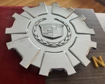 #n 1) 2003 - 2005 Cadillac Deville Dhs Chrome Oem Center Cap 9594390 Used. Price: $49.95.