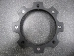 Raceline Center Cap Extender Satin Black 6.75" 311164RFB CPR981-8-BS ONE/1 Used. Price: $20.00.