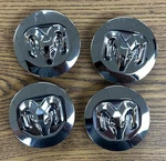 1/2" Dodge Ram 1500 Chrome Center Cap #6KF18SZ0AA Set New. Price: $39.99.
