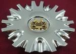Vogue Tyres Wheels Chrome Custom Center Cap # 409L166 / 99-0727 (1) Used. Price: $69.95.