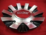 Cruiser Alloy Wheels Black/silver Custom Center # 6045L159-BAL (1CAP) Used. Price: $79.52.