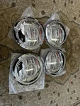 Chrome Plated Stainless Steel "police" Taxi Rally Center Caps New. Price: $58.99.