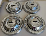 4 Chevrolet 60 Dog Dish Poverty Hubcap Wheel Cover Vintage Camaro Impala 10.5 Used. Price: $175.00.