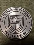 Lexani Wheels # 022-AL-DOWN LG1508-69 . Silver /brown Center Cap Used. Price: $40.00.