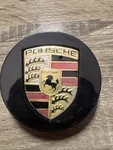Porsche Germany 993361.303.10 Jst Red/gold Wheel Center Cap (1) Used. Price: $35.00.