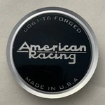 VFCAPFLAT17 American Racing Silver Custom Wheel Center Used. Price: $22.45.