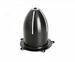 Wheel Hub Dust Cap, X 5.00 Bolt Pattern, Aluminum, Black Anodize, Each New. Price: $32.00.