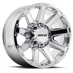 17X9 Mkw Offroad M94 Chrome Wheel 8X170 (10MM) New. Price: $342.00.
