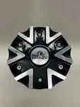 Kraze Black And Machined Wheel Center Cap 630-2495-AL New. Price: $49.99.