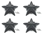 4X Kmc XD775 Rockstar Wheel Center Cap Replacement Stars Gloss Black W/ Screws New. Price: $52.95.