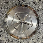 1987-1988 Chrysler New Yorker Wire Wheel Cover Center Cap CHR4284457 434B ONE/1 Used. Price: $15.00.