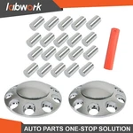 Labwork Chrome Front Axle Cover Hub Cap Thread-on 33MM Lug Nuts For Semi Truck New. Price: $45.93.