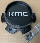 New Kmc S-black 6 Lug Center Cap Machete Crawl KM229 M-1032BTFL. Price: $50.00.