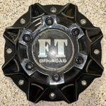 Full Throttle Ft Off-road Matte Black Wheel Center 42-N-CAP 42-CAP-SG Used. Price: $47.00.