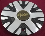 Ave Wheels Silver / Black Custom Center # A606-2-CAP (1) Used. Price: $49.95.
