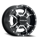 Raceline Wheels A7710514-32 Mamba Utv 10X5 4X144 18MM Satin Black/machined. Price: $99.00.
