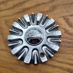 Tyfun Custom Wheel Center Cap, Chrome, Part Number CSTF706F-2P 01 Used. Price: $49.95.