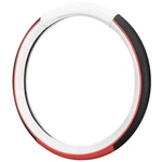 Red Faux Leather Auto Drive Sport Steering Wheel Cover Universal New. Price: $20.97.