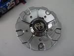Sovrano Design Chrome Custom Wheel Center Cap # C-726, 381L153 Used. Price: $155.99.