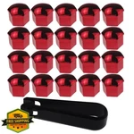 Nihfien Lug Nut Covers RED-19MM Wheel Bolt Caps 20PK New. Price: $20.00.
