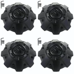 Fuel Wheel Center 1001-63B Flat Black / Gloss Logo (4 Cap) 5+6 Lug +bolts New. Price: $144.00.