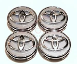 Set Of 4 Toyota Wheel Rims Center Hub Caps Chrome Logo 57MM Prius Corolla Remanufactured. Price: $19.99.