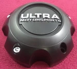 Ultra Wheels Satin Black Custom Center Cap # 89-9756SB / 62861890F-23 (1) Used. Price: $39.95.