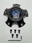 Fuel Gloss Black/blue Logo Wheel Center Cap W/screws 1006-08GBDK New. Price: $25.00.