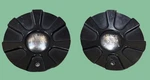 Set Of 2 Mazzi Wheels Matte Black Custom Center Cap # C140301 Used. Price: $90.29.