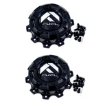 Set Of 2 Fuel Gloss Black Lug Dually FF19 Bolt On Wheel Center Cap 1004-64GB New. Price: $88.40.
