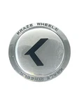 Kraze Wheels Chrome Center # 12732285F-1 (1 Cap) Used. Price: $32.00.