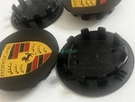 4PC Porsche Center Caps 76MM Gloss Black Gold 911 Macan Cayenne Panamera Concave New. Price: $35.99.