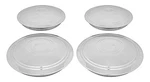 Jegs "police" Rally Wheel Center Caps - Gm Licensed Bowtie Chrome, Stainless, New. Price: $119.99.